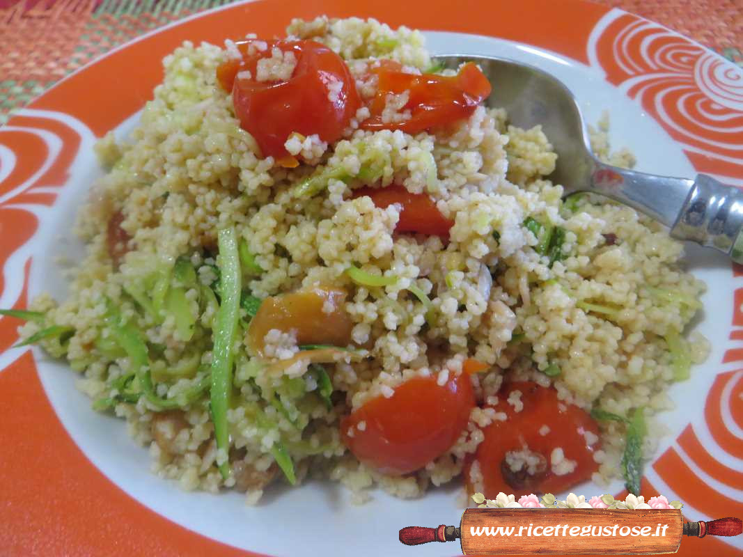 Ricetta Cous Cous Integrale Zucchine E Coregone Affumicato